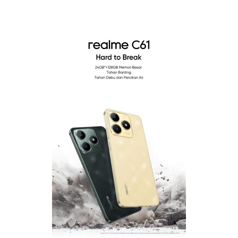 SMARTPHONE REALME C61 RAM 8GB INTERNAL 128GB