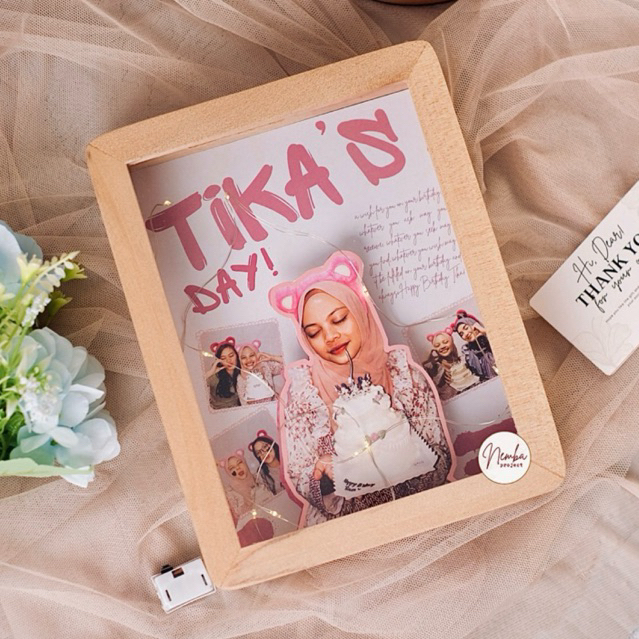 3D Pop Up Frame - Bingkai 3d - Custom Foto - Bingkai Akrilik