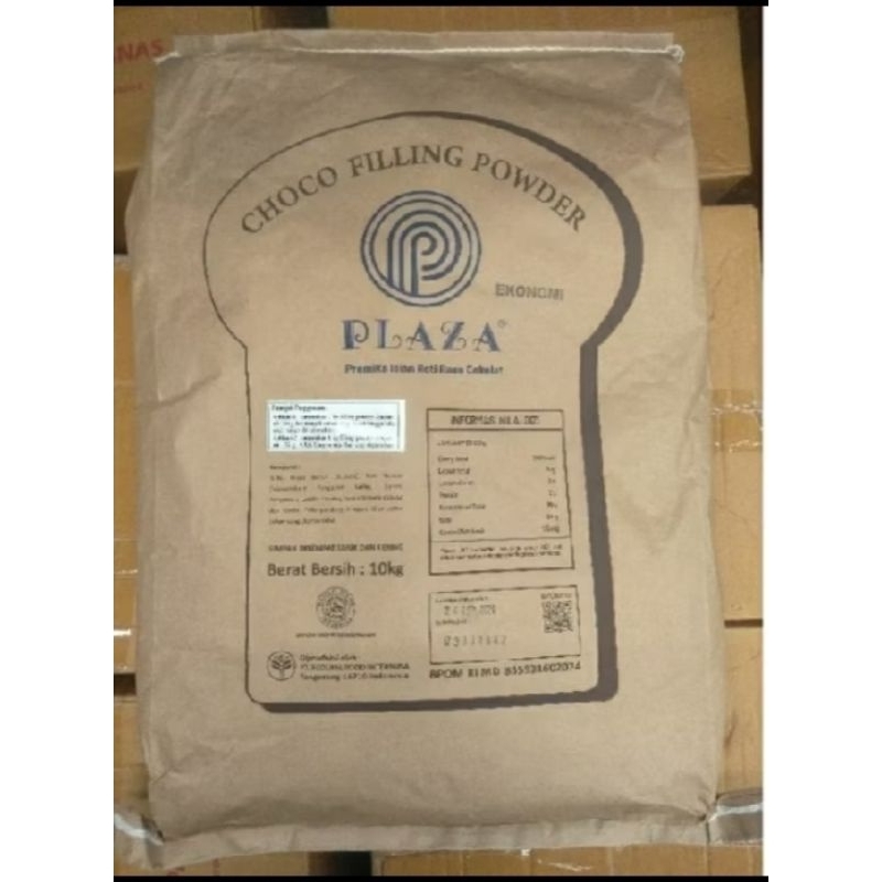 

Coklat filling isian roti, Plaza Filling Choco powder kemasan 10kg
