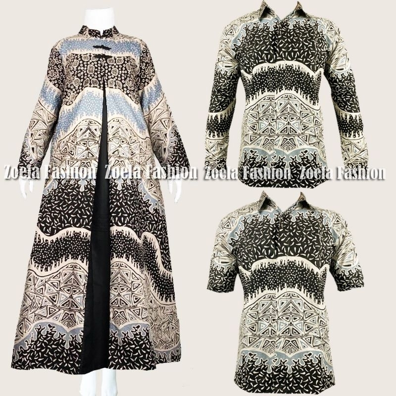 Dila Fashion Set Couple Batik Jumbo LD 120 130 140