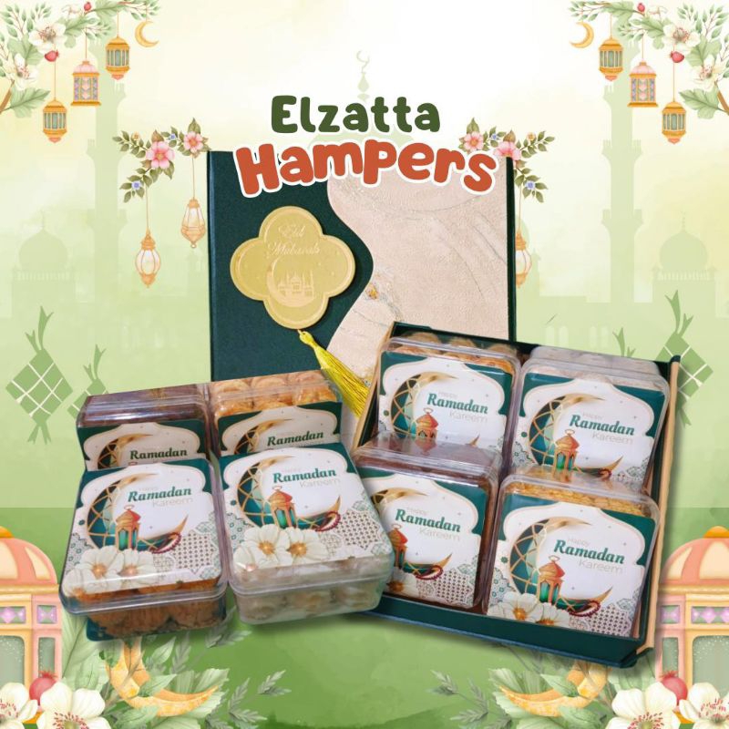 

elzatta Hampers Lebaran set mewah cookies lebaran