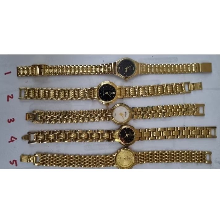 jam tangan arloji fashion wanita RANTAI GOLD VINTAGE JADUL