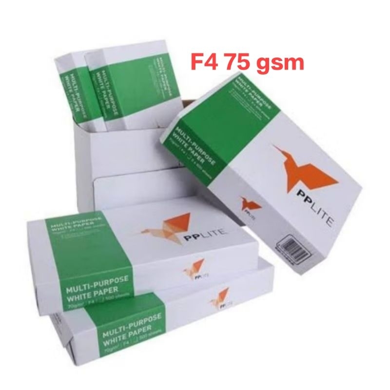 

Kertas HVS Putih F4 75 gam PP Lite (per rim)