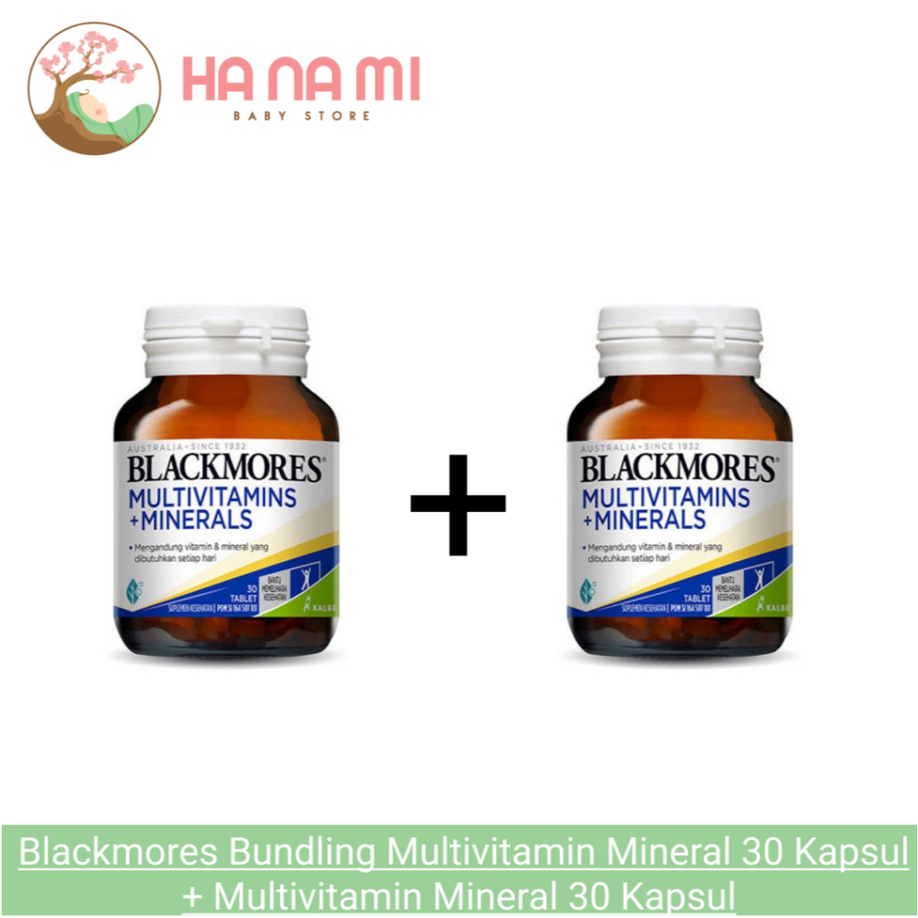 Blackmores Bundling Multivitamin Mineral 30 Kapsul +  Multivitamin Mineral 30 Kapsul
