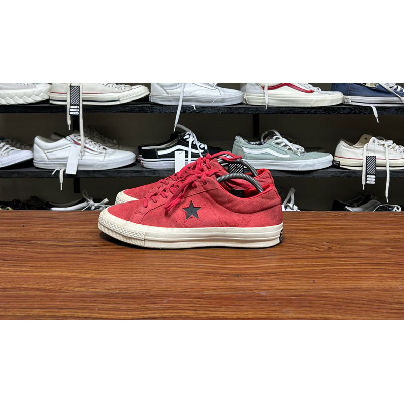 Converse One Star Merah