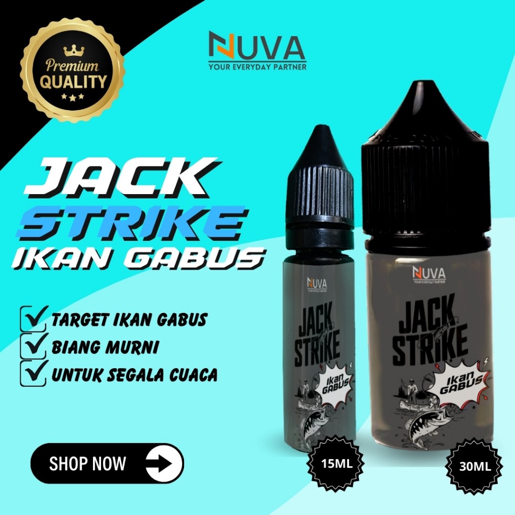 NUVA - Jack Strike Gabus Essen Pancing Gabus Umpan Pancing