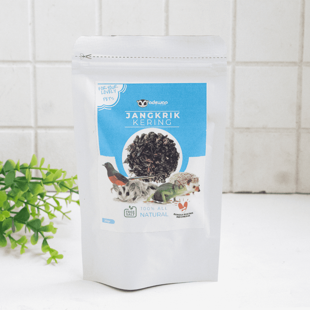 ADEWAP GLIDER Dried Cricket Jangkrik Kering Sugar Glider