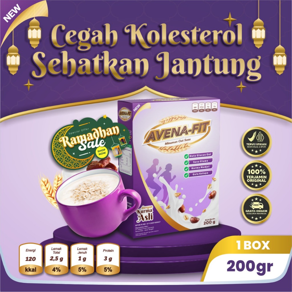 

Avena Fit Sereal Sehat Solusi Menghilangkan Kolesterol Jahat