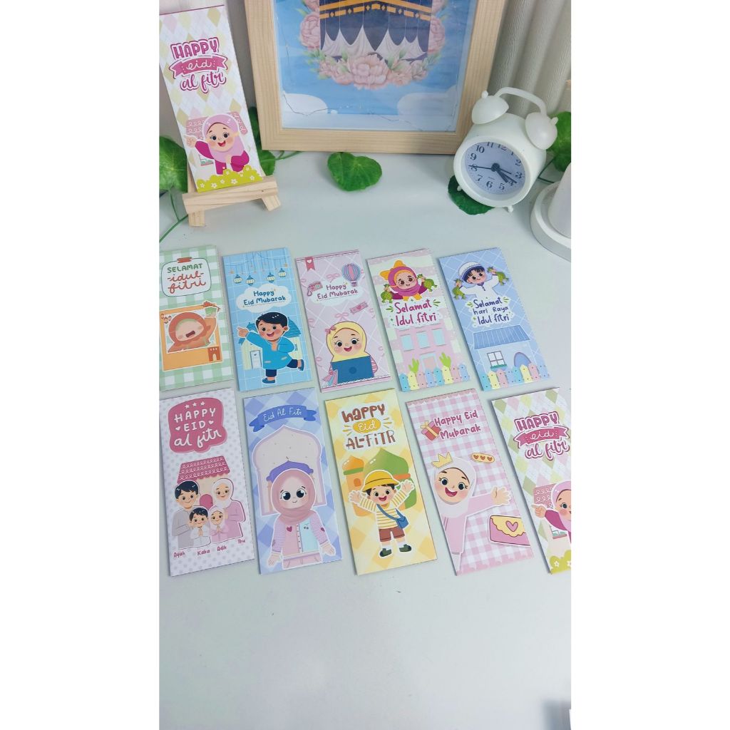 

Amplop ukuran panjang tema Idul Fitri