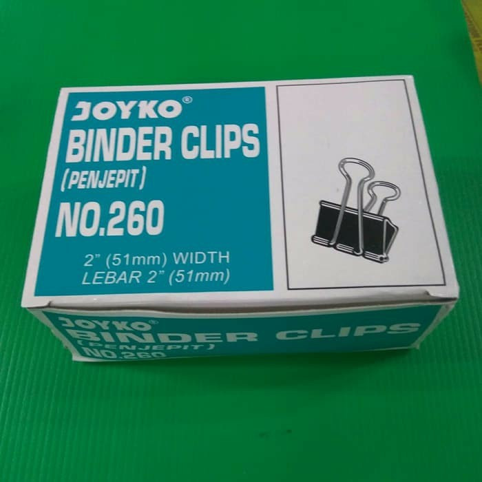 

Binder Klip Hitam Nomor 260
