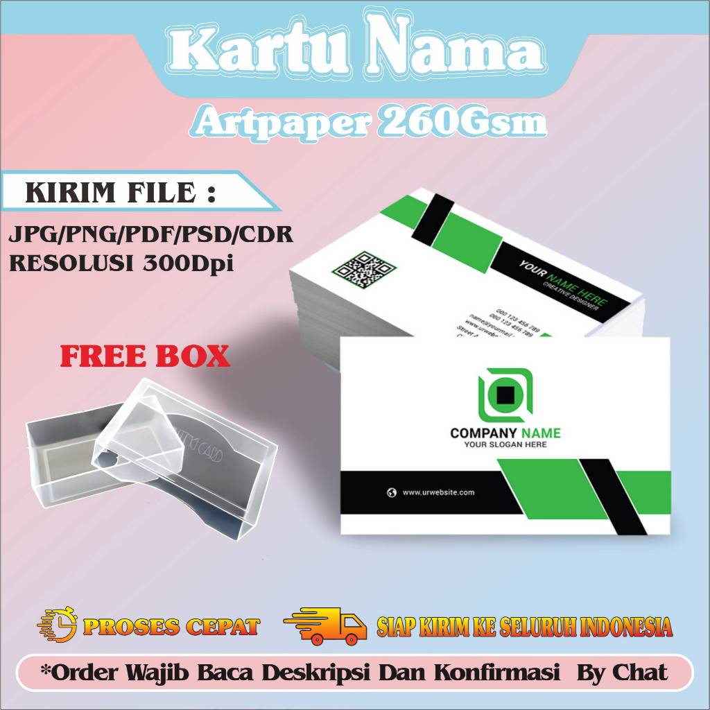 

KARTU NAMA PREMIUM 260gsm