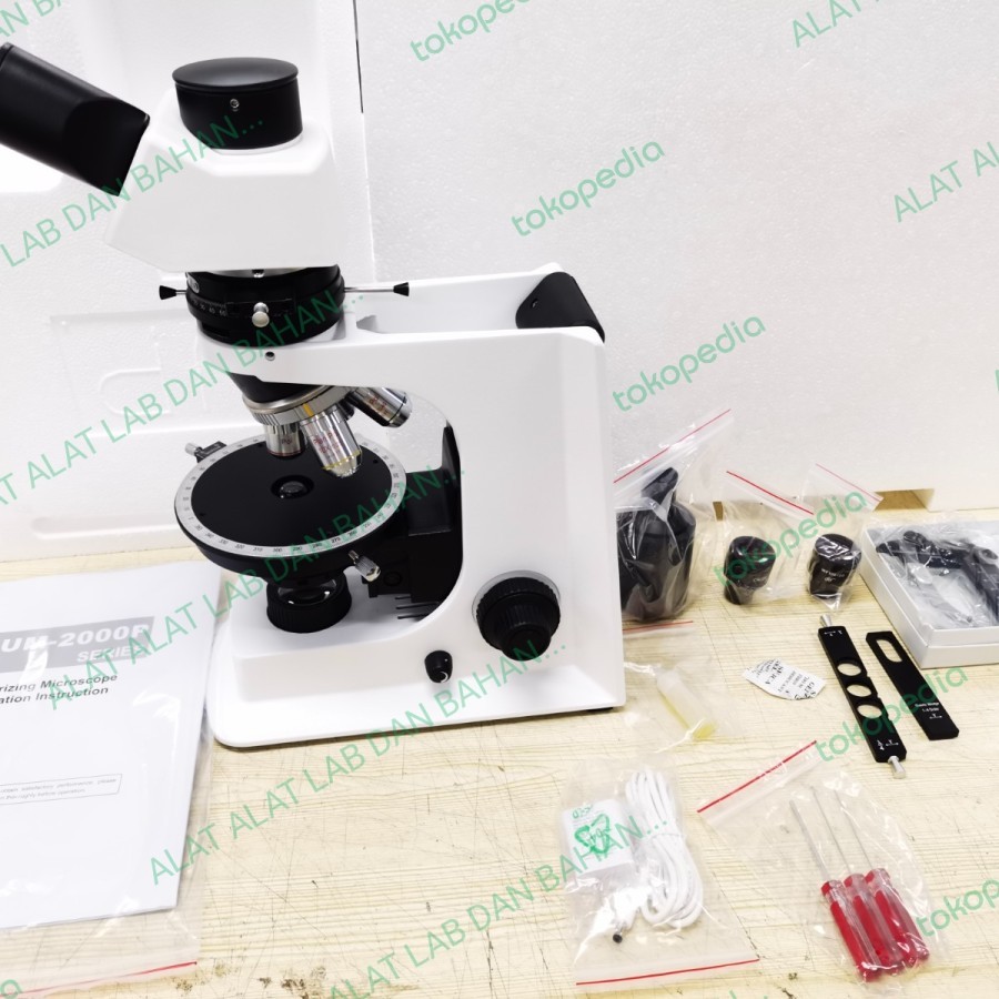 MIKROSKOP BATUAN - MIKROSKOP POLARISASI TRINOKULER