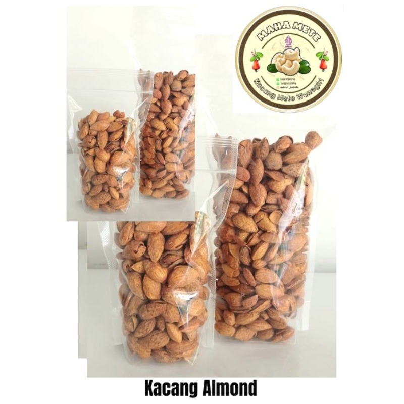 

Kacang Almond Super Premium//Almond Kupas//Maha Mete