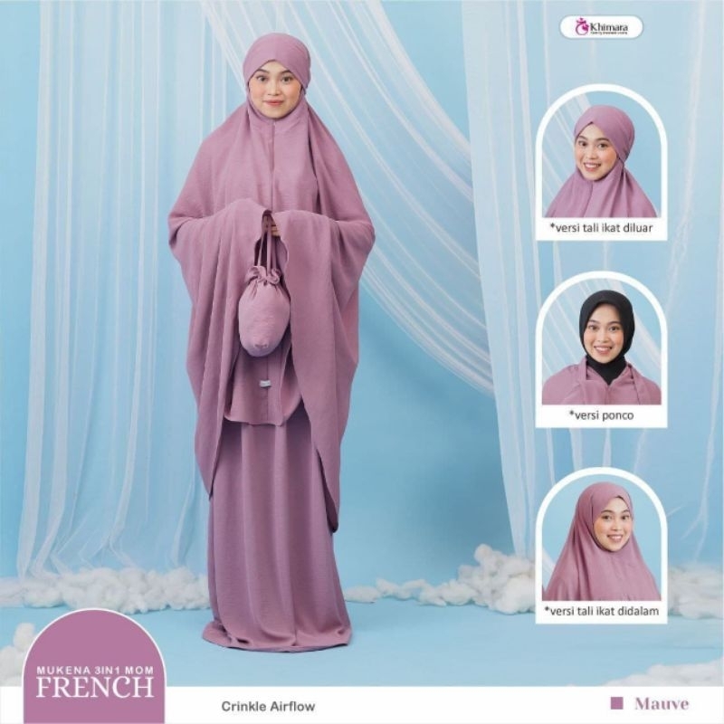 Mukena French Khimara