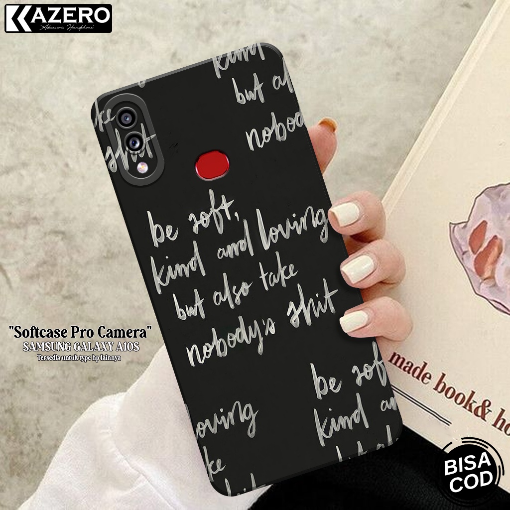 KAZERO Case Samsung Galaxy A10S Fashion Case Aesthetic Softcase Samsung Galaxy A10S Silikon Pro Came