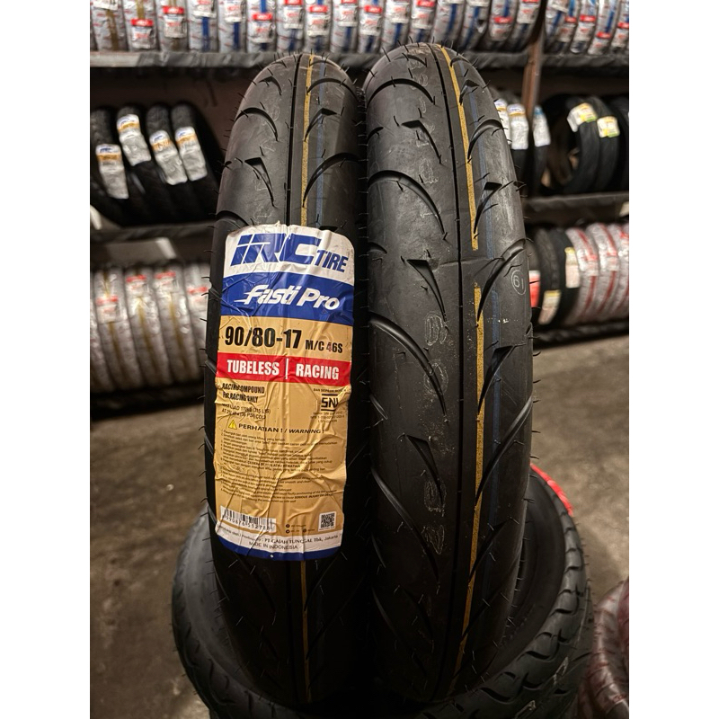 IRC FASTI PRO 90/80 RING 17 TUBELESS