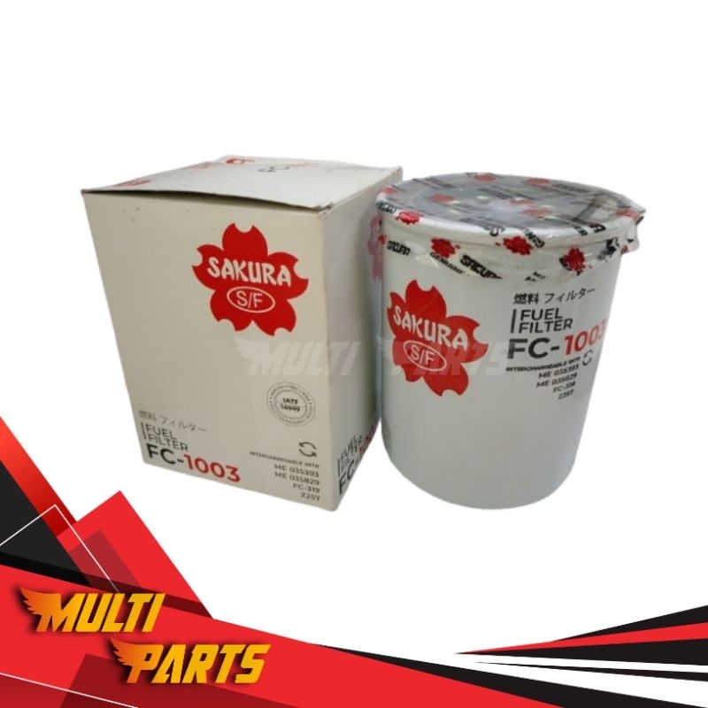 Filter Solar/ Fuel Mit FM Fuso Truck (83 Up), 6D14 Fighter FC-1003