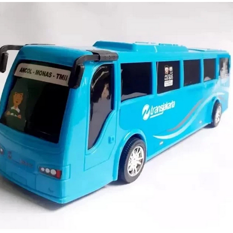 1 Pcs Mainan Mobil Bus TransJakarta Besar - Mainan Anak Mobil Mobilan Bis Busway Mainan Edukati