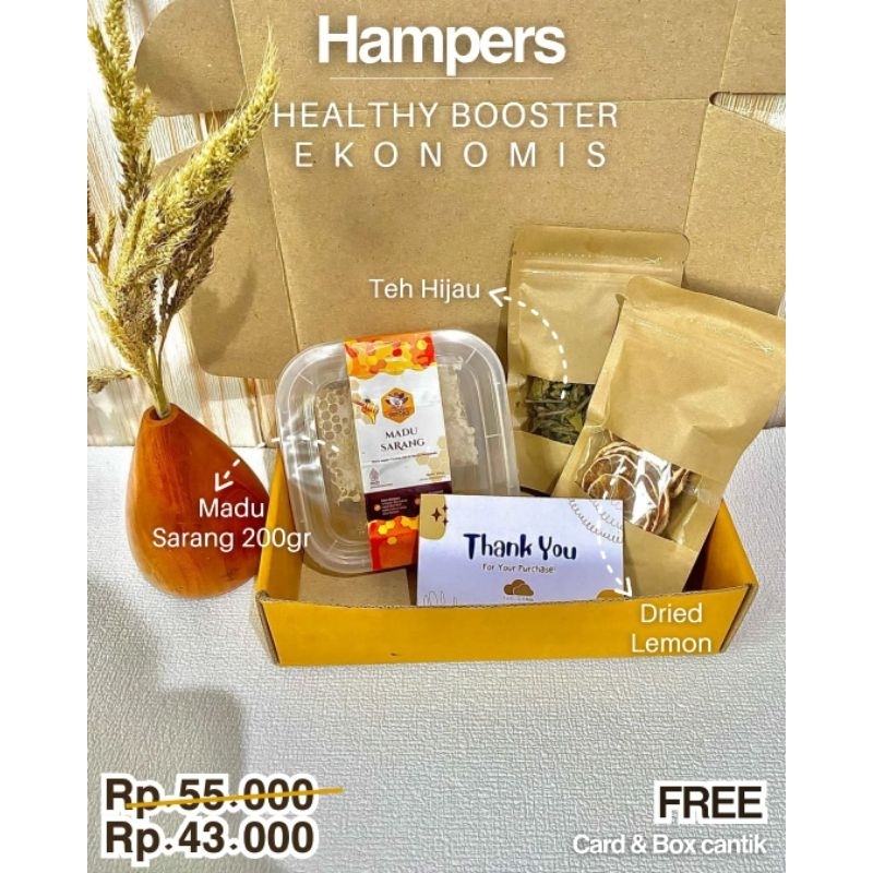 

Hampers lebaran Makanan Sehat Murah Healthy Booster