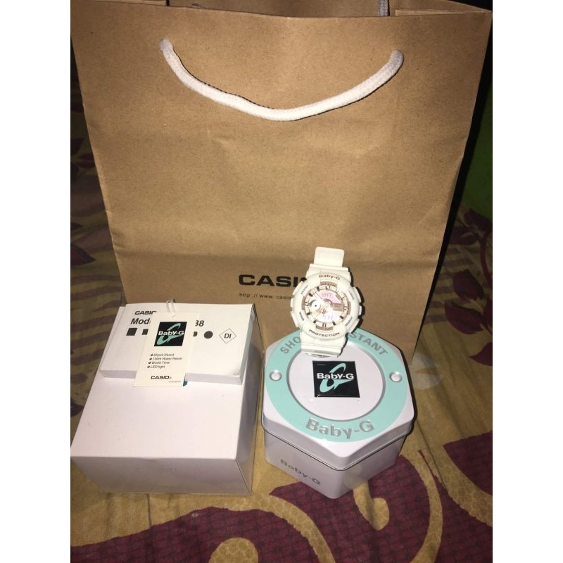 jam tangan baby G second original like new