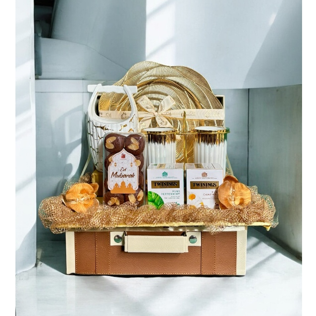 

Exclusive Parcel Hampers Ceramics Premium Eid Lebaran Ready Stock (Parcel L)