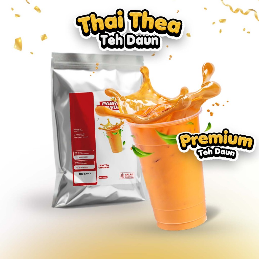 

Original Thai Tea Daun 250 Gram, Daun Teh Thailand