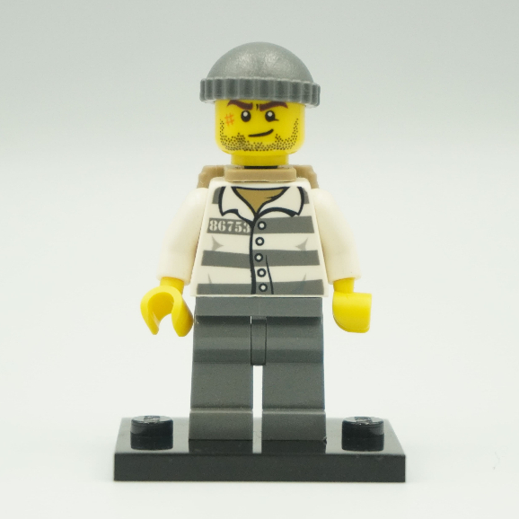Lego City Minifigure Thief Part Out