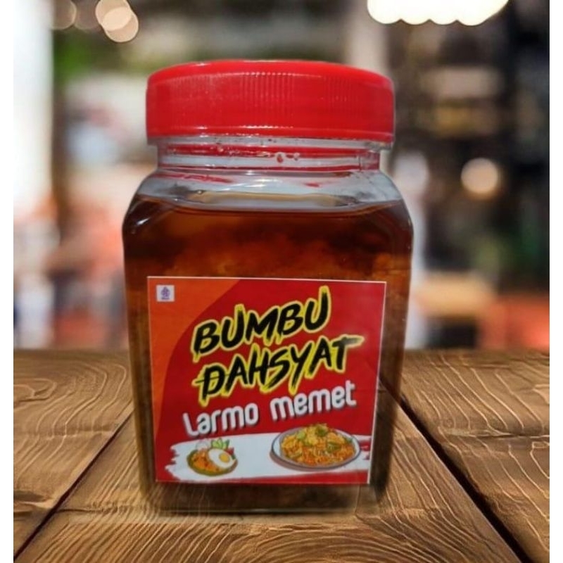 

Bumbu Dahsyat Larmo Memet 350gram