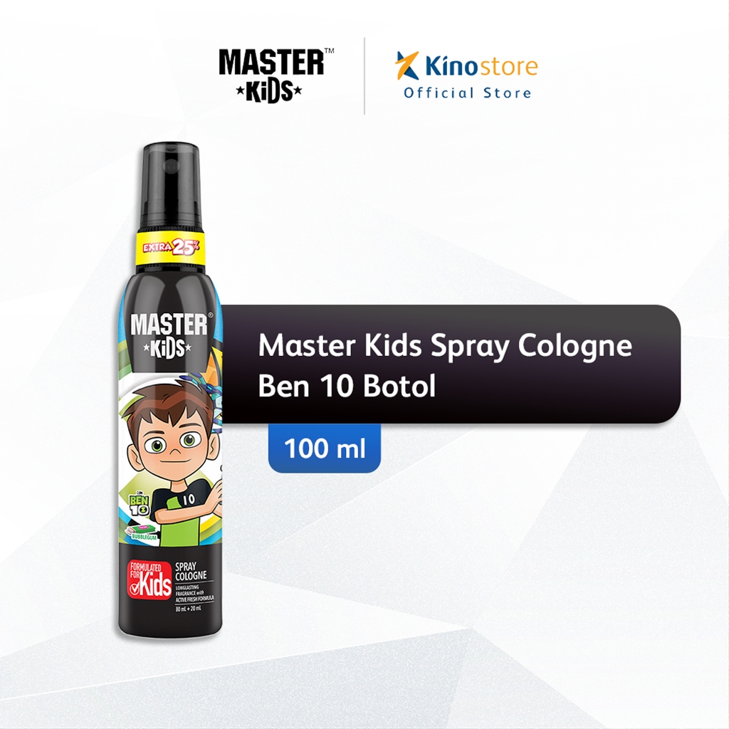Master Kids Spray Cologne Ben 10 Botol 100ml