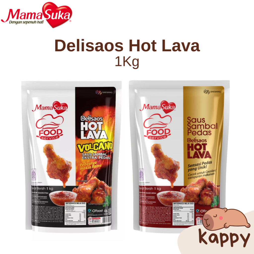 

MamaSuka Delisaos Hot Lava 1 Kg