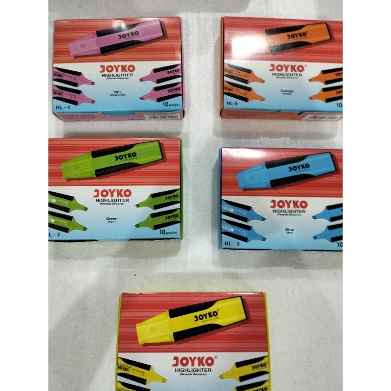 

STABILO HIGH LIGHTER HIJAU MERK JOYKO ALAT PENANDA TULISAN