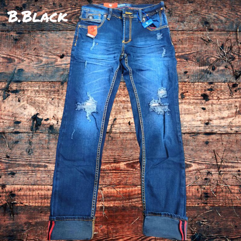 Celana Panjang Sobek Hugo Glass