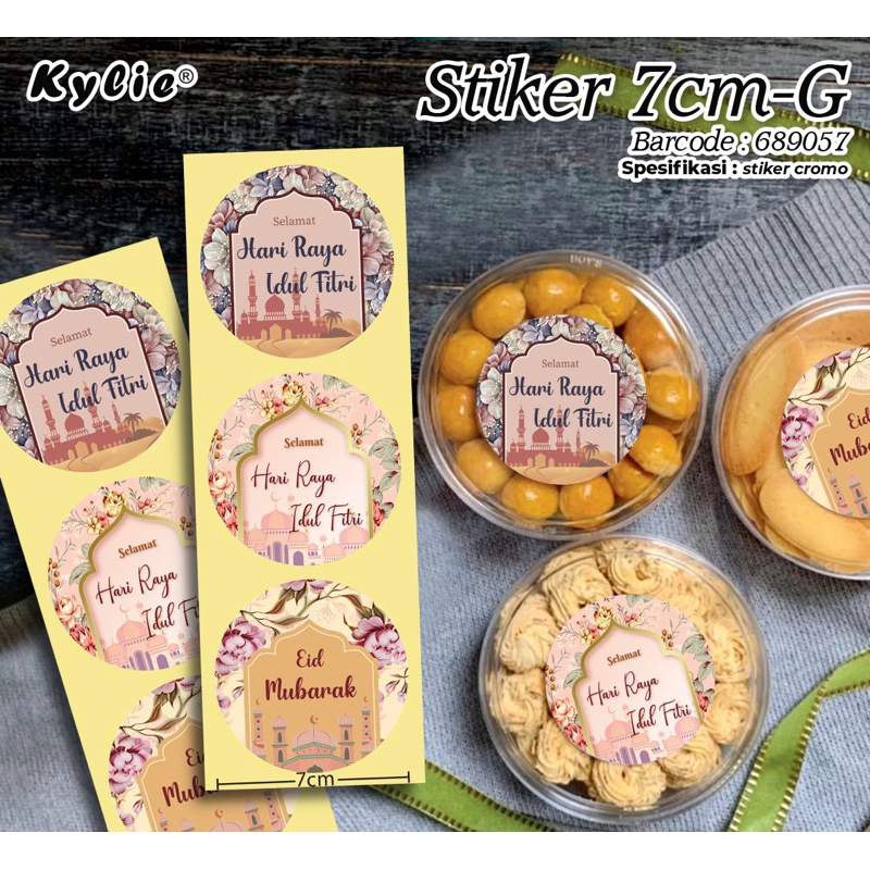 

(20Lbr) Sticker Lebaran / Sticker Toples Idul Fitri