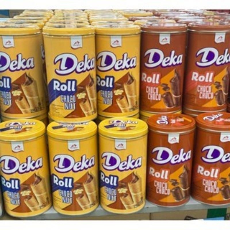 

DEKA WAFER ROLL CHOCOCHOCO | CHOCONUT TIN KALENG NETTO 360 GR