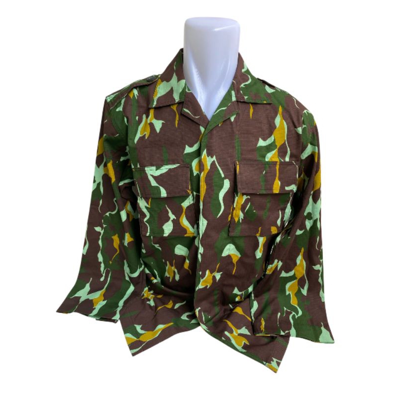 Kemeja BDU PDL Jatah Pembagian Loreng Camo Polisi Brimob (1)