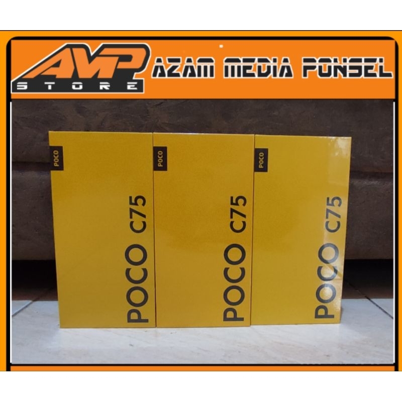 [AzamMediaPonsel] POCO C75 Ram 8/256GB NEW GARANSI RESMI