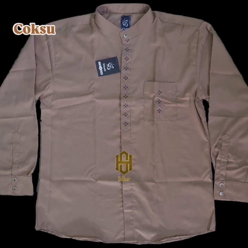 Baju Takwa Baju Koko Lengan Panjang Muslim Pria Ribath