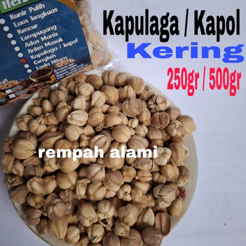 

Kapulaga kering 250/500gr