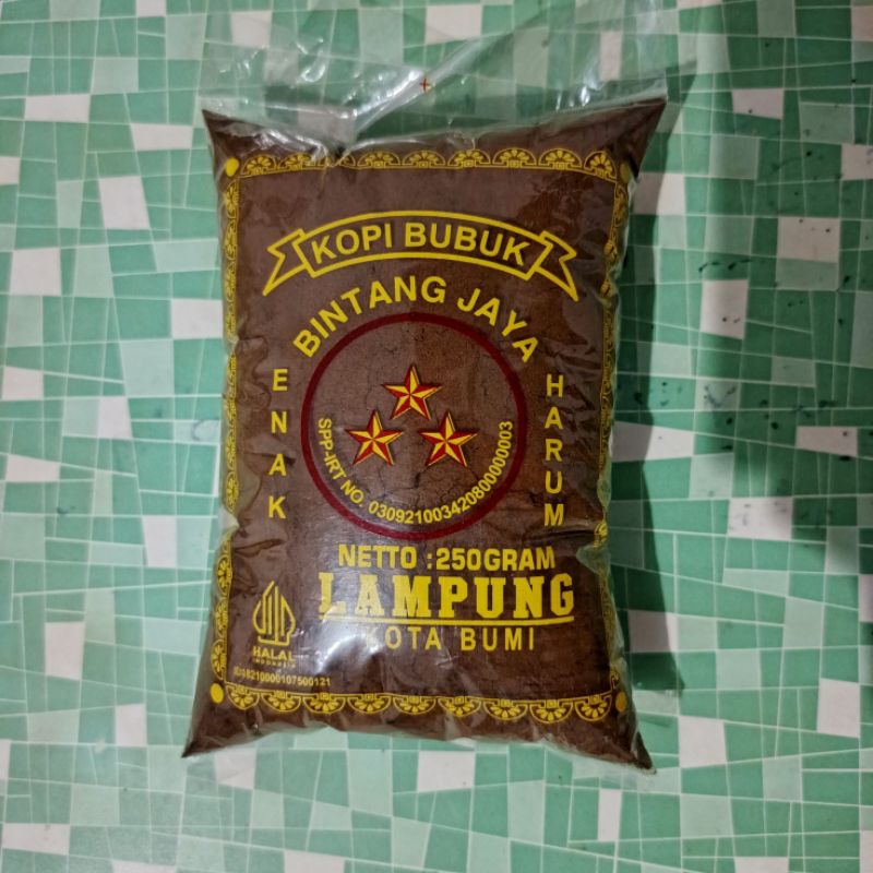 

KOPI BINTANG JAYA 250gr Asli Lampung