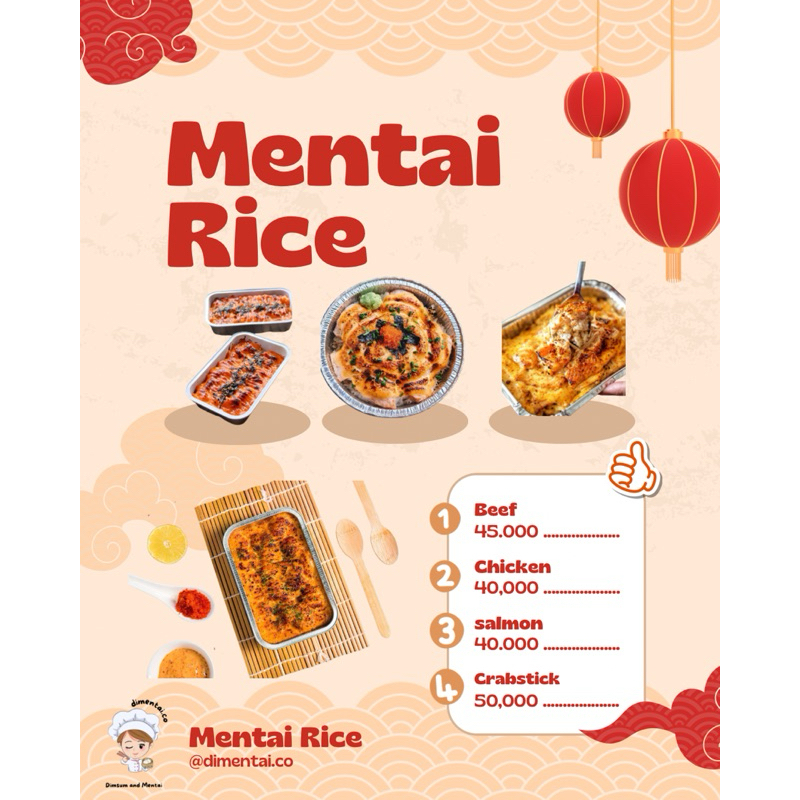 

mentai rice - regular size