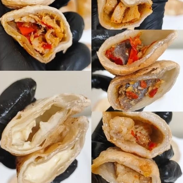 

Cireng Isi Ayam Suwir Pedas isi 5