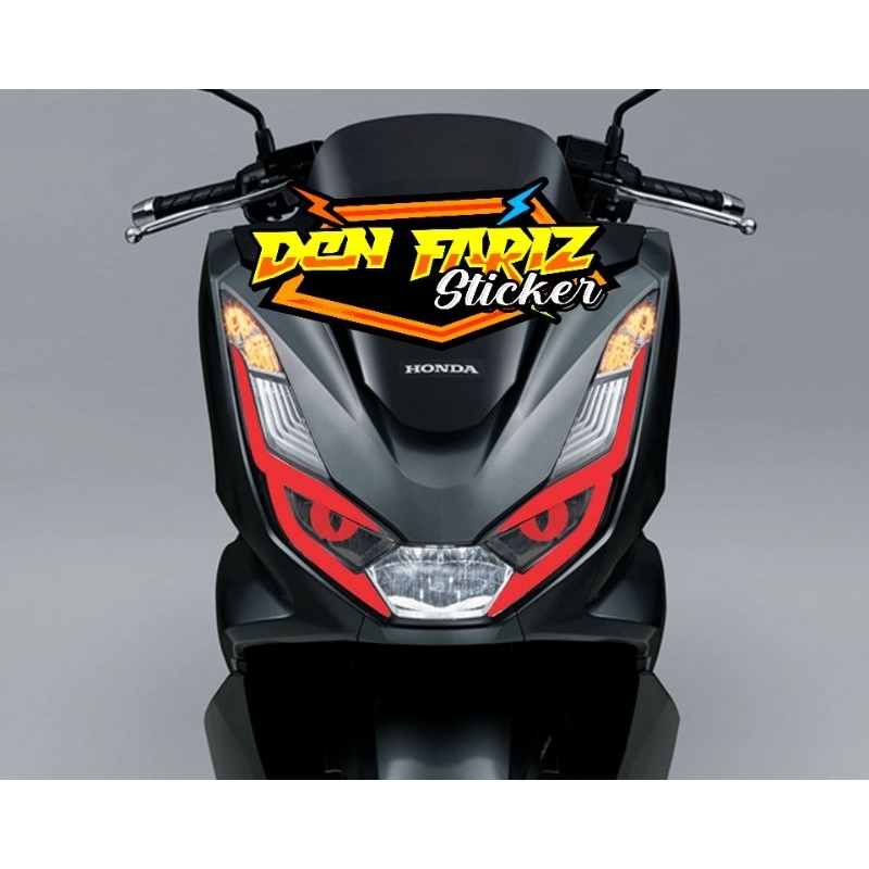 Stiker Lampu Honda pcx 160 Stiker mata lampu pcx 160