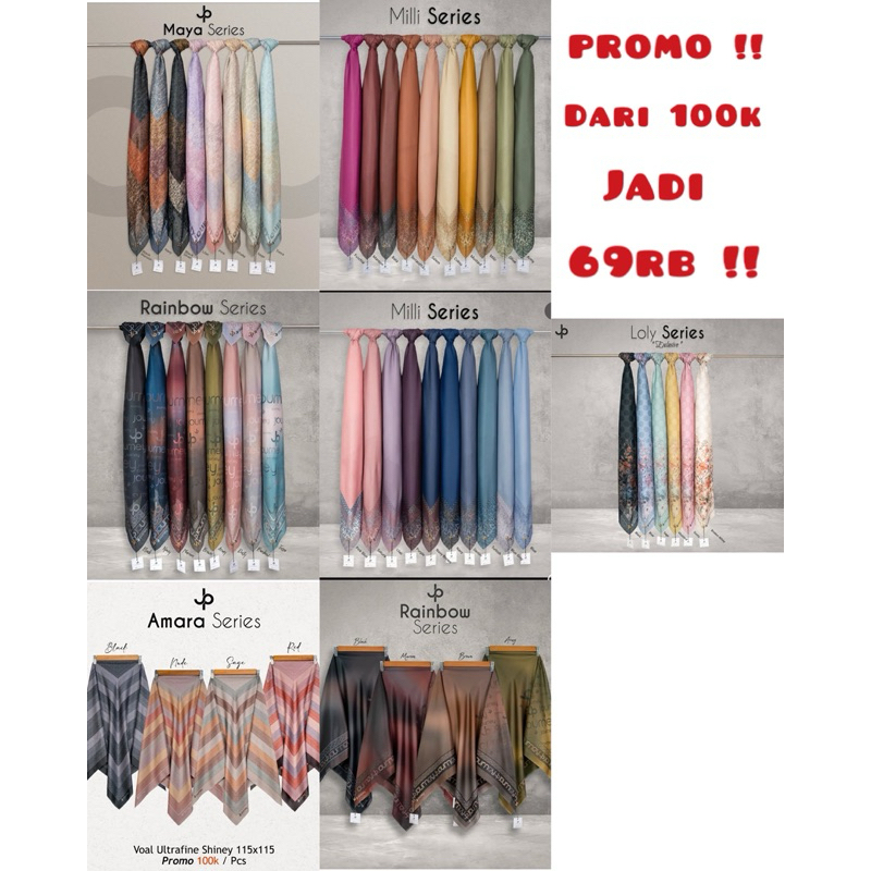 Journey scarves - Hijab segi empat motif journey scarves original motif premium