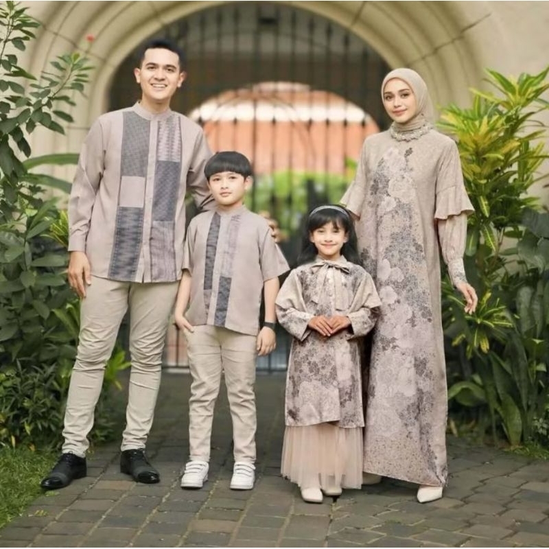Vanilla Hijab - Qatar Series - Dress Ibu Nude L