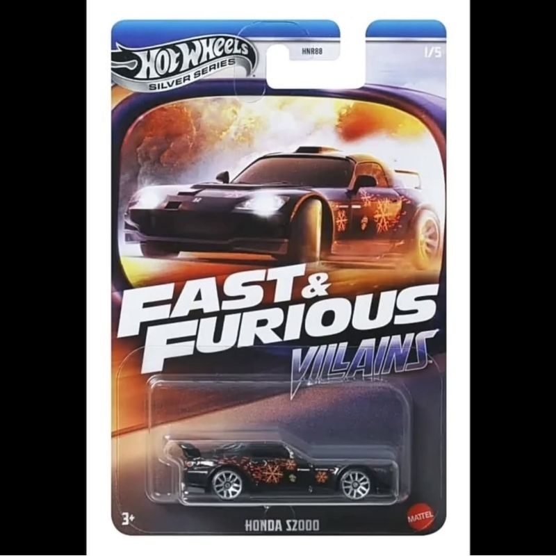 Hot wheels fast and furious villains honda S2000