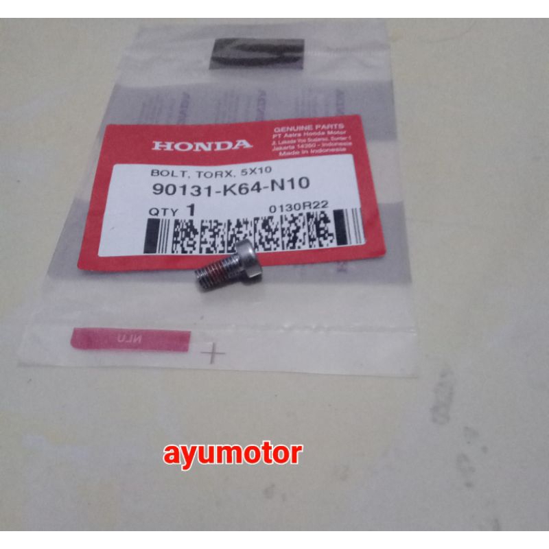 Bolt Torx 5x10 baut ring pulser sensor abs pcx 150 pcx 160 adv 150 adv 160 cbr 150r cbr 250r cbr 250