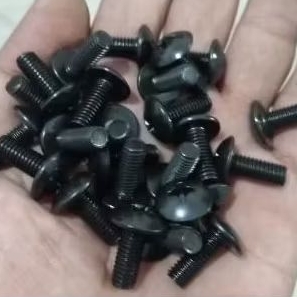 paket 50 pcs Baut JT hitam M6X15 promo