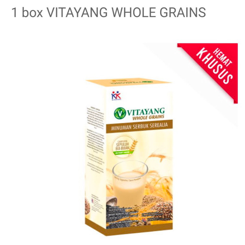 

1 Box Vitayang Whole Grains