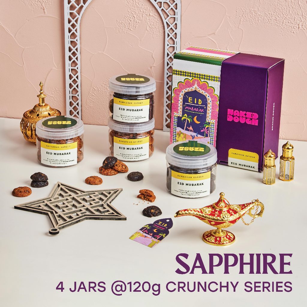 

Naked Dough - Hampers Lebaran Cookies Ramadhan Idul Fitri - Sapphire