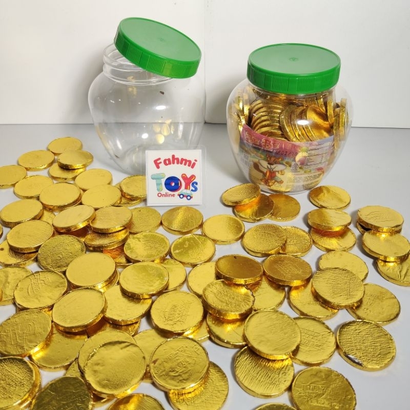 

RB 100 pcs COKLAT KOIN BEBE coin coklat be - be